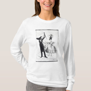 Musik und Liebe oder zwei rivalisierende T-Shirt