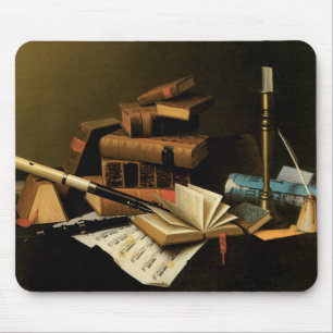 Musik und Literatur von William Harnett, Bildende Mousepad