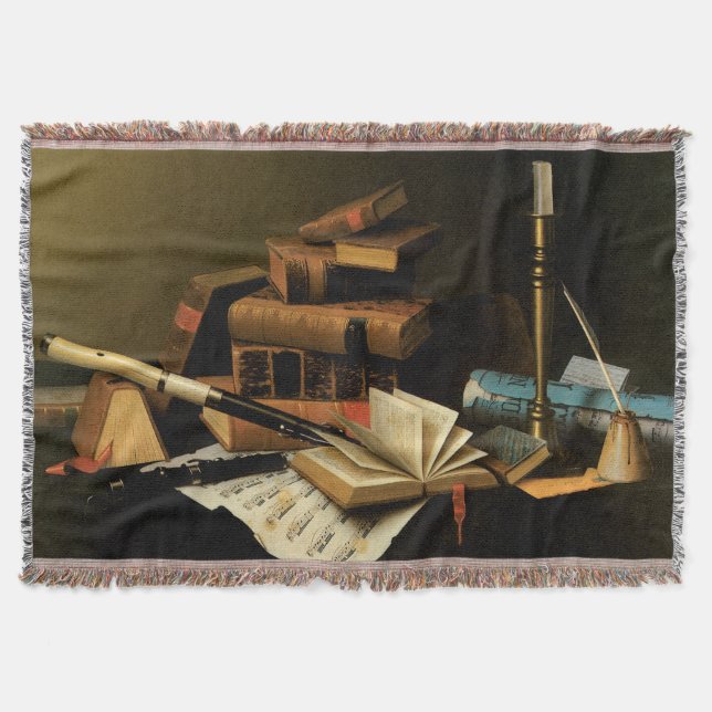 Musik und Literatur von William Harnett, Fine Art Decke (Vorderseite)