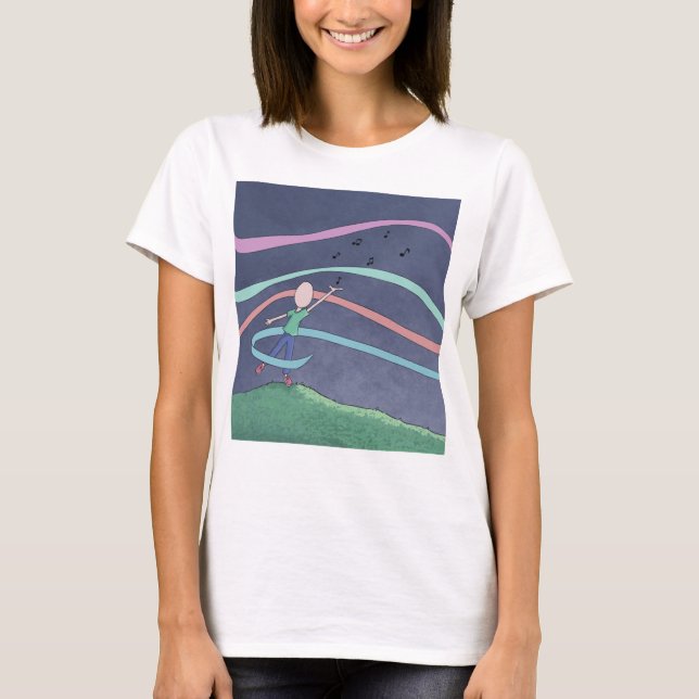 Musik und Melody-T - Shirt (Vorderseite)