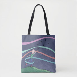 Musik und Melody Tote Tag Tasche