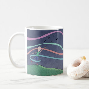 Musik und Melody Zwei-Tone-Tasse Kaffeetasse