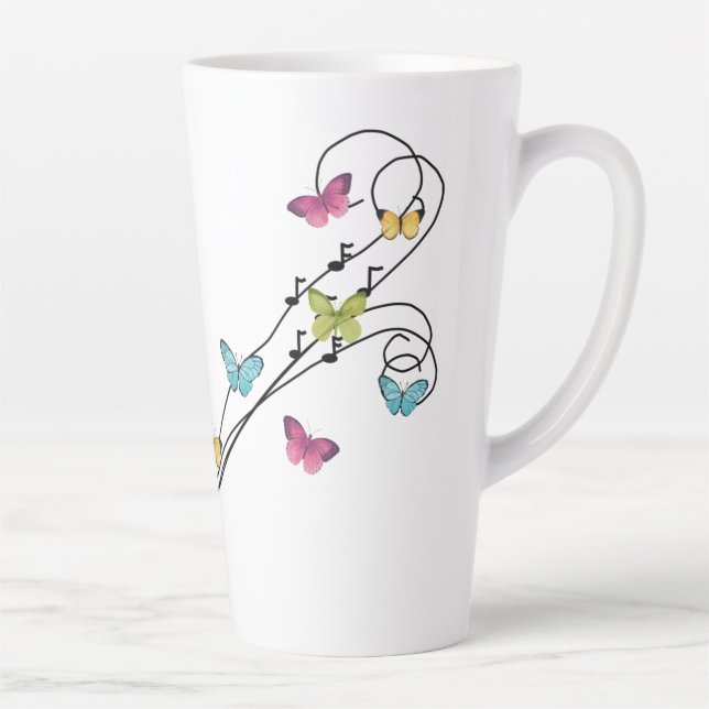 Musik und Schmetterlinge, Musik ist Gefühl Milchtasse (Rechts)
