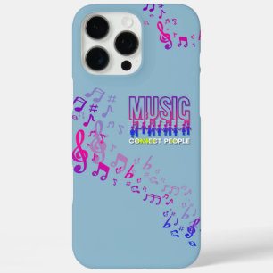 Musik verbindet Menschen   iPhone 16 Pro Max Hülle