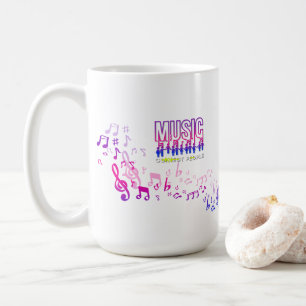 Musik verbindet Menschen Klassischer Becher #15 Kaffeetasse