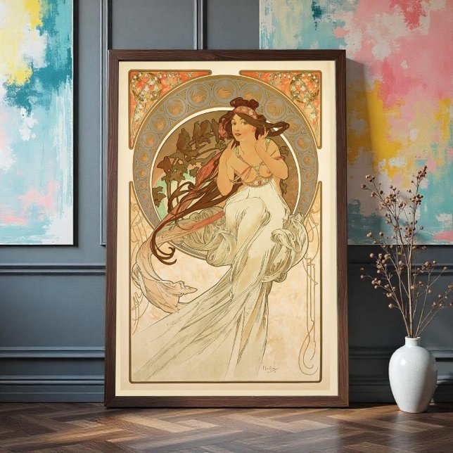 Musik von Alphonse Mucha Poster (Von Creator hochgeladen)