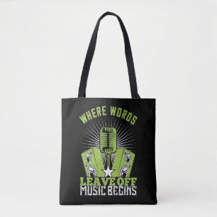 Musik - Wo Worte Enden Beginnt Musik Tasche