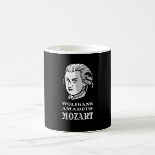 Musik - Wolfgang Amadeus Mozart Portrait Kaffeetasse