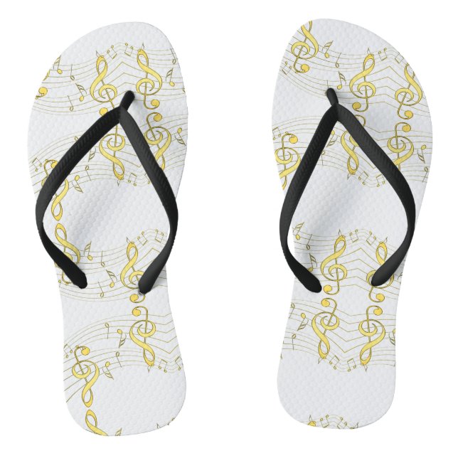 musikalisch flip flops (Fußbett)
