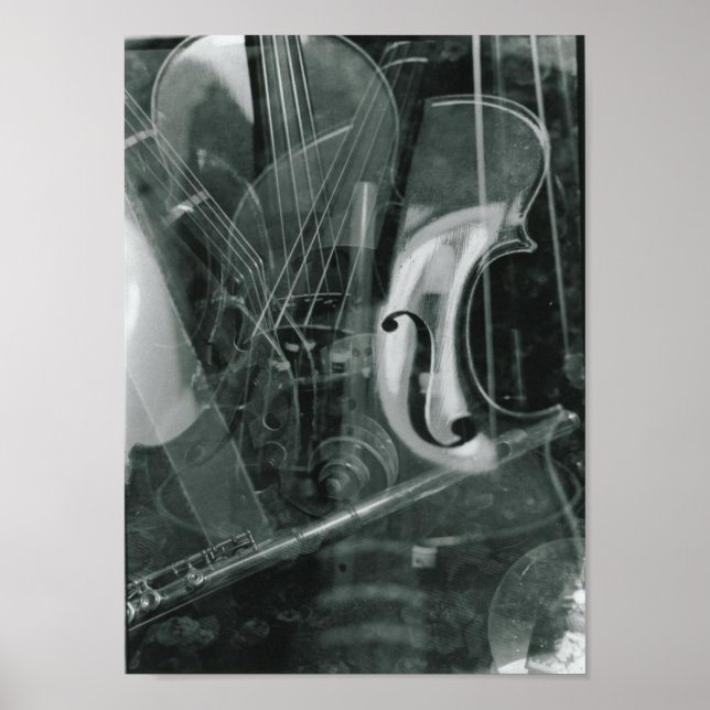 Musikalisch - Foto Print Poster (Vorne)