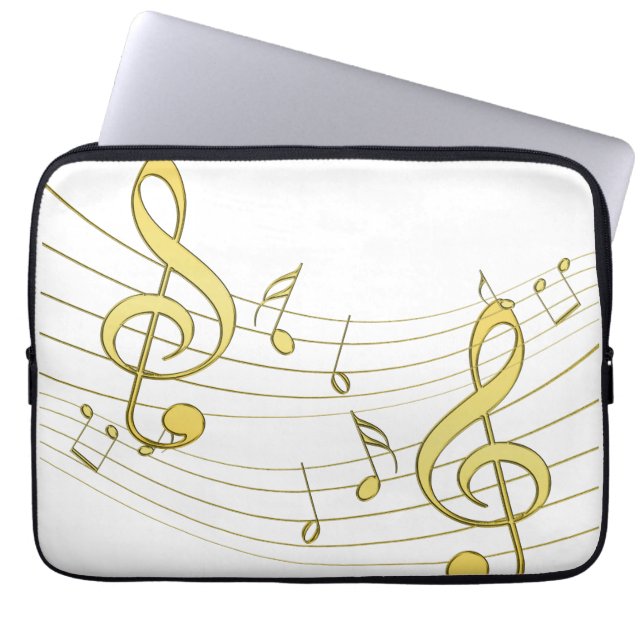 musikalisch laptopschutzhülle (Vorderseite)