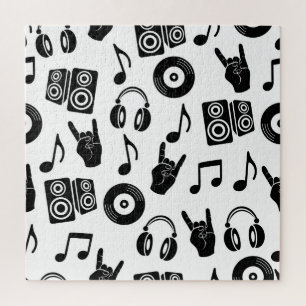 Musikalische Accessoires: Monochrome Vintage Muste