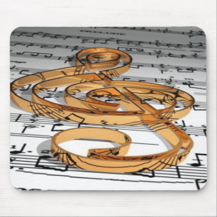 musikalische Anmerkung Mousepad
