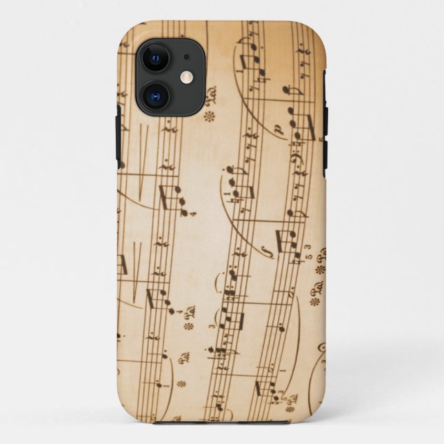 Musikalische Anmerkungen iPhone 5 Fall Case-Mate iPhone Hülle (Rückseite)