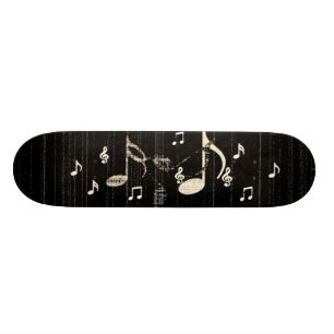 musikalische Anmerkungen Skateboard