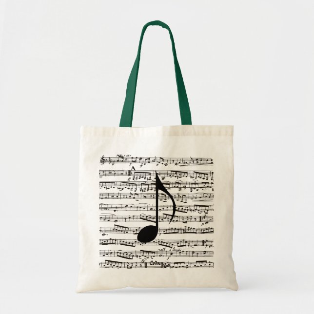 Musikalische Anmerkungs-Musiktasche Tragetasche (Vorne)