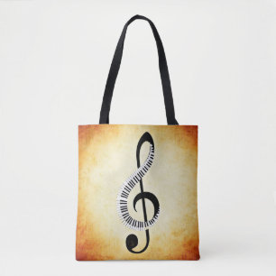 Musikalische Anmerkungs-Taschen-Tasche Tasche