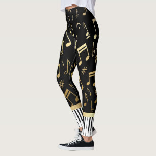 Musikalische Anmerkungs-und Leggings