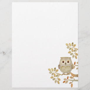 Musikalische Bäume, Owl Letterhead