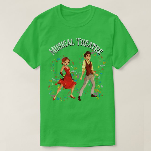 Musikalische Bedrohung T-Shirt (Design vorne)