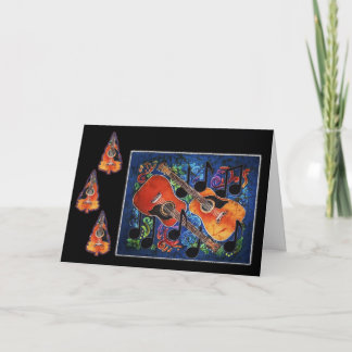 Musikalische Belustigung - Feiertagskarte