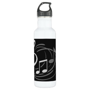 Musikalische Bemerkungen individuelle Name Wasserf Trinkflasche