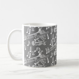Musikalische Cobwebes Kaffeetasse