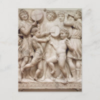 Musikalische Engel, Relief aus Kantoria