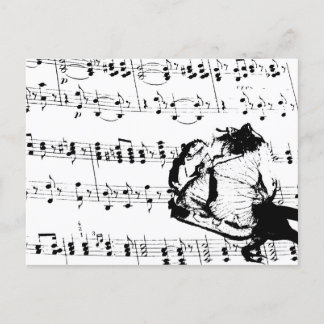 Musikalische Erinnerungen Postkarte