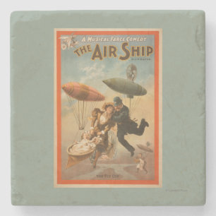 Musikalische Farce-Komödie, The Air Ship Theatre 2 Steinuntersetzer