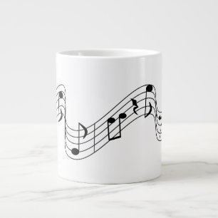 Musikalische Hinweise Jumbo-Tasse