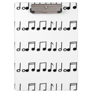 Musikalische Hinweise Klemmbrett