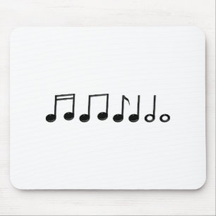 Musikalische Hinweise Mousepad