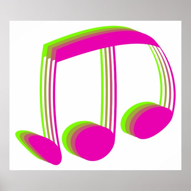 Musikalische Hinweise Poster (Vorne)