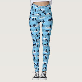 musikalische Kätzchen Leggings