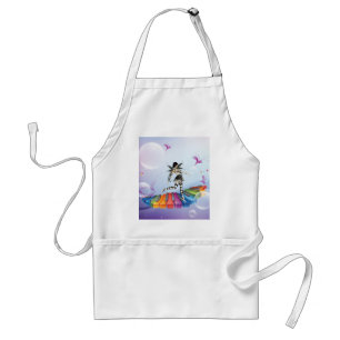 Musikalische Keyboard-Fee Schürze