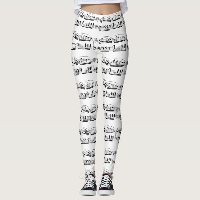 Musikalische Leggings (Vorderseite)