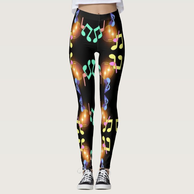 Musikalische Leggings (Vorderseite)