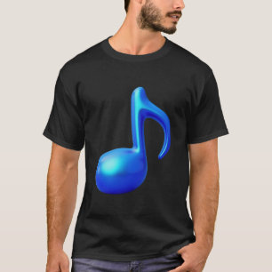 Musikalische Note - acht Note T-Shirt