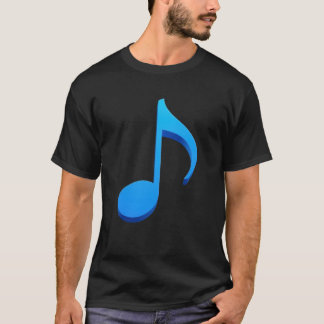 Musikalische Note - acht Note T-Shirt