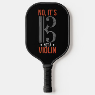 Musikalische Note Alto Clef nicht Violine Pickleball Schläger