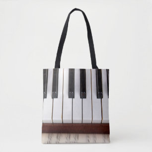 musikalische Noten auf dem Hintergrund eines piano Tasche