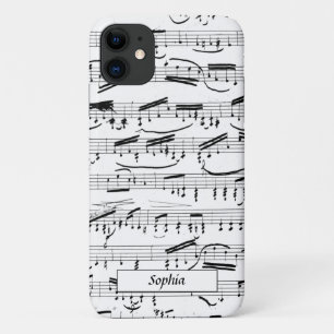 Musikalische Noten Piano Sheet Music Custom Case-Mate iPhone Hülle