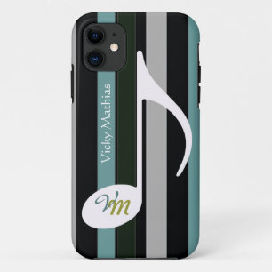 musikalische Notenstreifen personalisieren Case-Mate iPhone Hülle