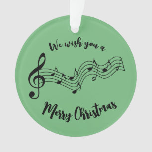 Musikalische Notizen Design Akrylverzierung Ornament