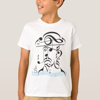 Musikalische Piraterie T-Shirt