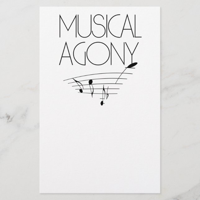 musikalische Qual Flyer (Vorne)