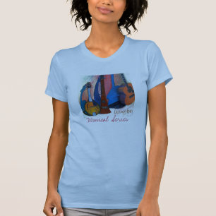 Musikalische Reihe Livingstons (Front) T-Shirt