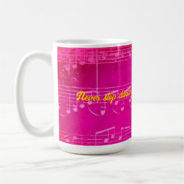 Musikalische Schritte - Cha-Cha-charmante Tasse