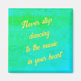 Musikalische Schritte - Seaside Sway Magnet